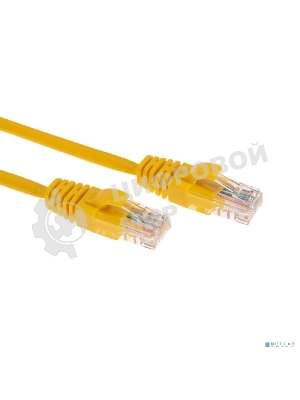 Патч-корд U/UTP Rexant cat.5e, RJ45-RJ45, 26AWG, ZH нг(А)-HF, желтый, 5 м