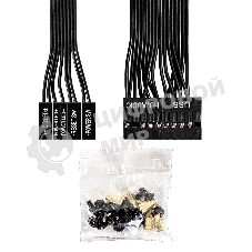 Компьютерный корпус Miditower ExeGate AA-443 (ATX, без БП, 2хUSB+HD Audio, черный)