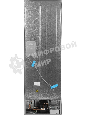 Холодильник Candy CFN6185S серебро двухкамерный 207/91 л морозилка снизу, No Frost
