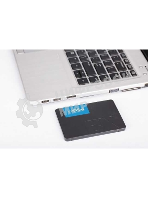 Накопитель SSD Crucial BX500, 2Tb, SATA III, 2.5