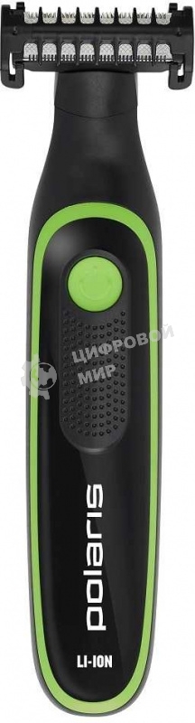 Машинка для стрижки Polaris PHC 0303RB черный/лайм 240Вт