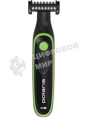 Машинка для стрижки Polaris PHC 0303RB черный/лайм 240Вт