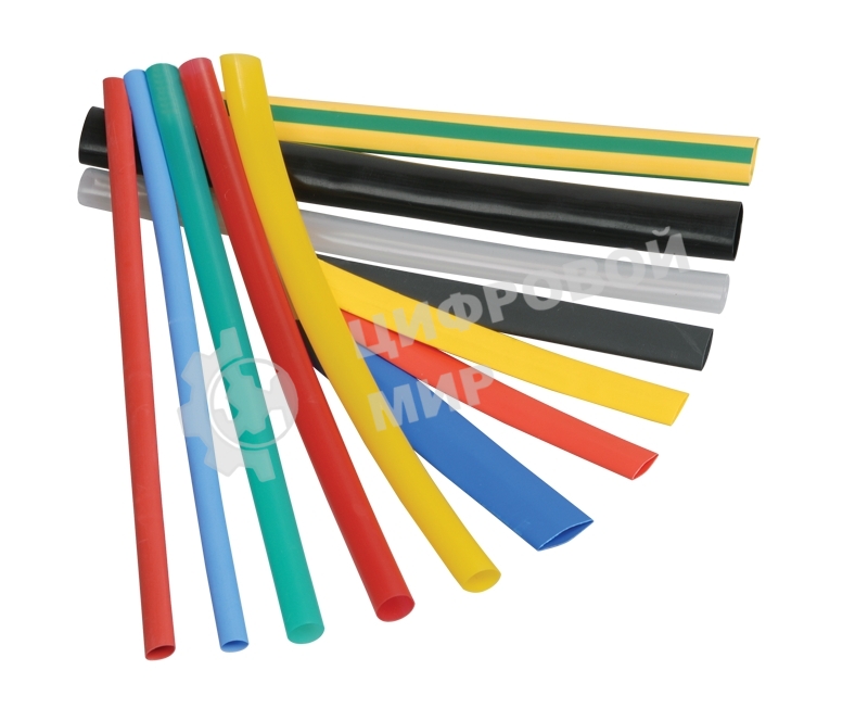 Трубка термоусадочная тонкостен. ТТУ-12/6 черный (уп.100м) IEK UDRS-D12-100-K02