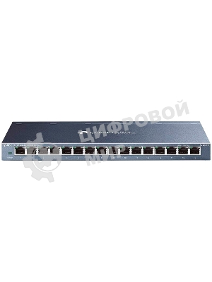 Коммутатор TP-Link TL-SG116 16-портовый гигабитный настольный коммутатор