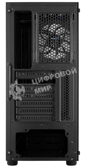 Компьютерный корпус Aerocool/Formula Menace Saturn FRGB-G-BK-v1 черный без БП ATX 4x120мм 2xUSB2.0 1xUSB3.0 audio bott PSU