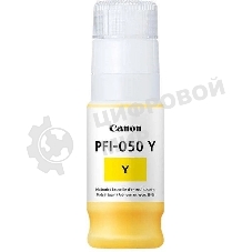 Картридж струйный Canon PFI-050Y 5701C001 желтый (70мл) для Canon imagePROGRAF TC-20M