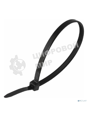 Стяжка кабельная Rexant нейлоновая 700x9,0 мм, черный (25 шт/уп)