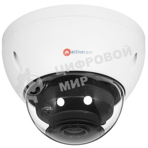 Купольная вандалозащищенная IP-камера 8Мп AC-D3183WDZIR5 - объектив 2.7-12мм с мотор-зумом и автофокусом, механический ИК-фильтр, двусторонний аудиоканал, ИК-подсветка, питание PoE/12В. Real WDR (120dB). Слот microSD (архив до 128Гб).