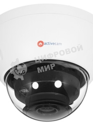 Купольная вандалозащищенная IP-камера 8Мп AC-D3183WDZIR5 - объектив 2.7-12мм с мотор-зумом и автофокусом, механический ИК-фильтр, двусторонний аудиоканал, ИК-подсветка, питание PoE/12В. Real WDR (120dB). Слот microSD (архив до 128Гб).