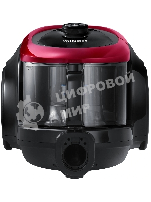 Пылесос Samsung VC18M21C0VR/EV красный/черный, 380/1800 Вт, уборка сухая, пылесборник контейнер 1.5 л