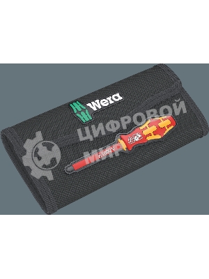 Отвертка Wera Kraftform Kompakt VDE 7 Universal 1 Tool Finder в компл.:70 предметов (WE-006600)