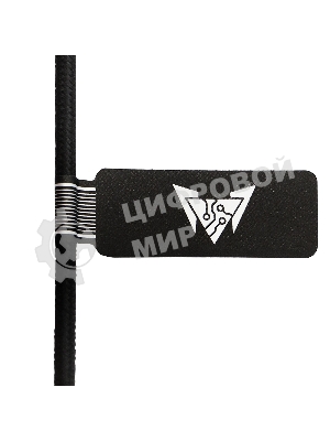 Гарнитура Crown CMGH-3003 чёрный/оранжевый, проводная, подсветка