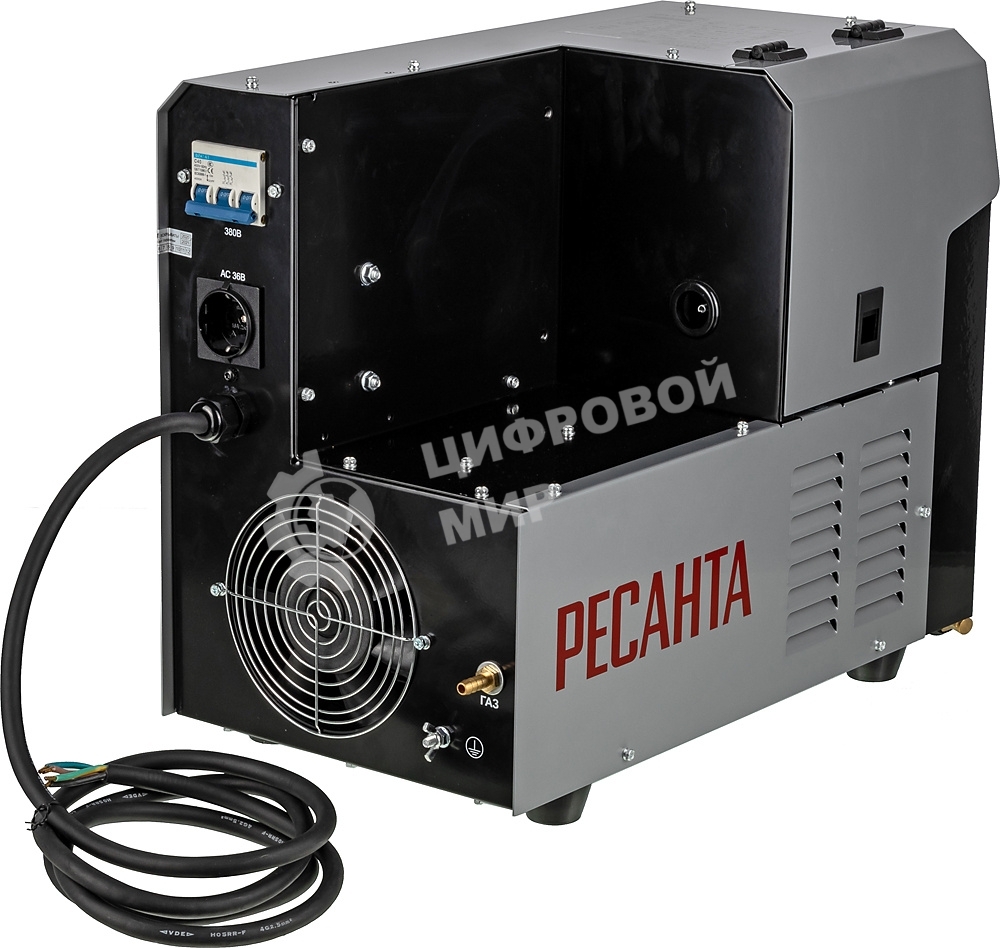 Сварочный аппарат Ресанта САИПА-250 инвертор ММА DC/MIG-MAG/FCAW 11.5кВт