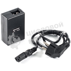 Инжектор POE PSE-PoE.220AC/28VA 55 В 0,5 А стандарты IEEE 802.3af, IEEE 802.3at. POE Injector PSE-PoE.220AC / 28VA 55V 0.5A IEEE 802.3af, IEEE 802.3at standards.