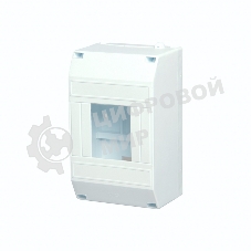 Бокс пластиковый КМПн Rexant 1/4 IP20 белый инд. штрих-код