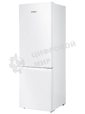 Холодильник Hyundai CC2051WT белый двухкамерный 120/34л морозилка снизу