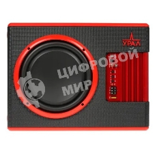 Сабвуфер автомобильный Ural АС-У12А черный 300Вт активный (30 см/12