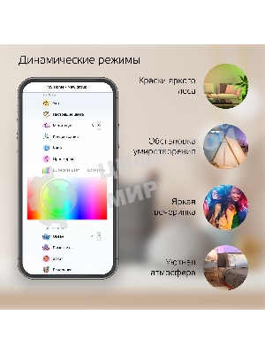 Лампа Светодиодная Gauss Smart Home RGbW E27 A60 10 Вт 2700-6500K 1/10/100