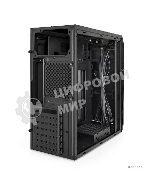 Компьютерный корпус Miditower ExeGate XP-334UC-XP450 (ATX, XP450 с вент. 12см, 1хUSB/1хUSB 3.0/1хTypeC, аудио, черный)