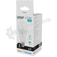 Лампа светодиодная Gauss Globe Elementary 30Вт цок.: E27 груша 220B св. свеч. белый нейт. А67 (упак.: 10 шт)