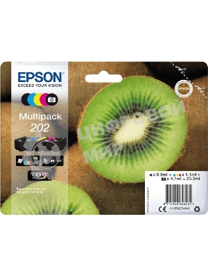 Картридж струйный Epson C13T02E74010 5цв. упаковка 5 шт. (20000 стр.) для Epson XP-6000/6005