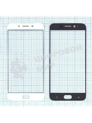Защитное стекло для OPPO R9s белый