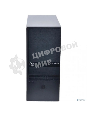 Компьютерный корпус InWin EC046U3 Black EC046U3 __ U3*2+A(H)/KEY LOCK NO POWER CORD черный 6194940