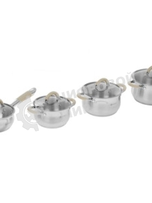 Кастрюля Zeidan Z-50238 3,0 л со стекл. крышкой 3,0 л (O18х11.5 см), нерж.сталь, внутренняя -зеркальная полировка, снаружи - комбинированная полировка, шкала литража, 5-ти слойное капсулир. дно, подарочная упаковка с пластиковой ручкой.