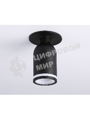 Светильник Ambrella light TA1273 SBK/FR черный песок/белый матовый MR16 GU5.3 D55*136