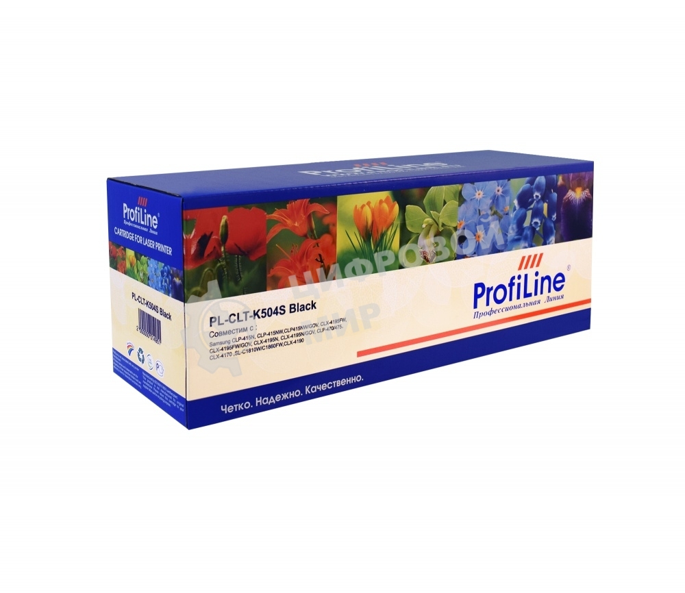 Картридж лазерный ProfiLine PL-CLT-K504S для принтеров Samsung CLX-4195FN/4195FW/CLP-415N/415NW/Xpress C1810/C1860 черный 2500 копий