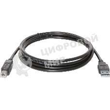 Кабель USB Defender USB04-10 USB2.0 AM-BM, 3.0м
