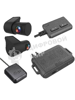 Видеорегистратор Silverstone F1 Integral 2.0, 1920x1080, с камерой заднего вида, GPS, Wi-Fi, G-сенсор, датчик движения, GPS-информатор