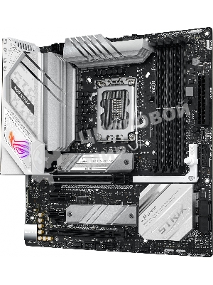 Материнская плата ASUS ROG STRIX B760-G GAMING WIFI, LGA 1700, Intel B760, 4xDDR5, 4xSATA, 2xM.2, 1xPCIe 5.0 x16, 1xPCIe 4.0 x4, 1xHDMI, 1xDP, 1x 2.5Gb LAN, 1xUSB-A 3.2 Gen 2, 2xUSB-A 3.2 Gen 1, 4xUSB-A 2.0, 1xUSB-C 3.2 Gen 1, 1xUSB-C 3.2 Gen 2x2, 5x3.5 мм, 7.1, mATX