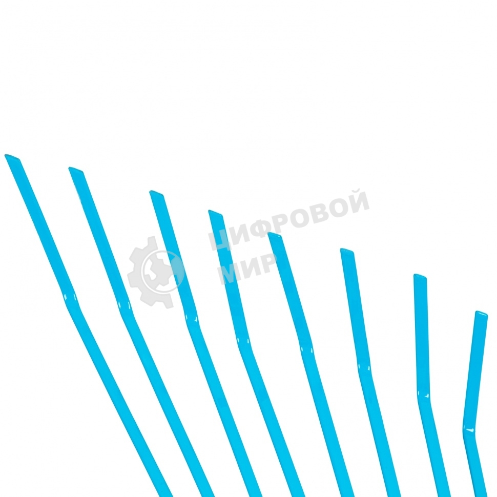 Веерные Palisad luxe грабли с деревянным черенком стальные усилинные покрытые эпоксидом