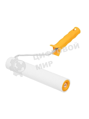 Валик в сборе Matrix велюр, 250 мм, ворс 4 мм, D 36 мм, D ручки 6 мм