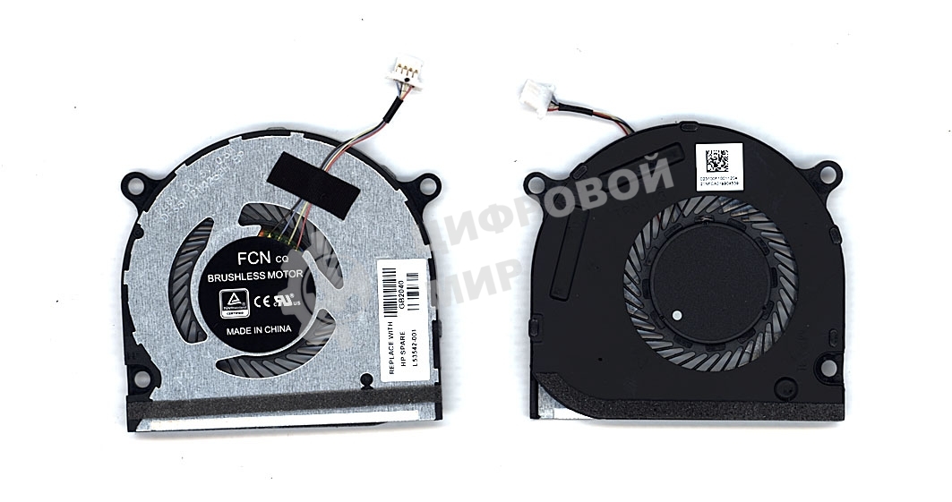 Вентилятор (кулер) для ноутбука HP ENVY X360 15-DS 15-DR GPU