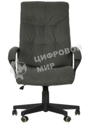 Кресло руководителя Бюрократ CH-800 Fabric темно-серый крестов. пластик