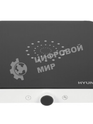 Плита настольная индукционная Hyundai HYC-0111 черный/серебристый закаленное стекло (настольная)