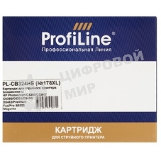 Картридж струйный ProfiLine PL-CB324HE №178XL для принтеров HP Photosmart C5380/C5383/C6380/C6383/D5460/D5463/Premium Fax/Pro B8553 Magenta водн