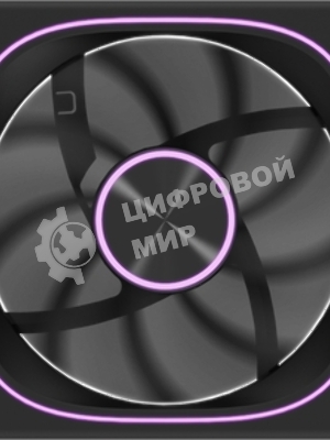 Вентилятор для корпуса Formula Air Fusion 1 BK ARGb 120х120x28 черный 4-pin 36.93дБ (упак.:1шт) Ret