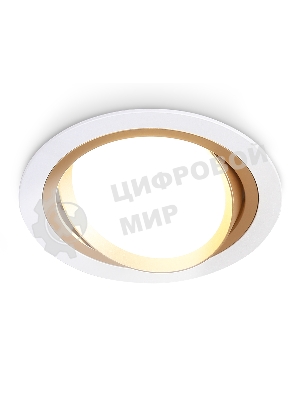 Светильник Ambrella light TN51912 WH/GD белый/золото GX53 max 12W D115*23