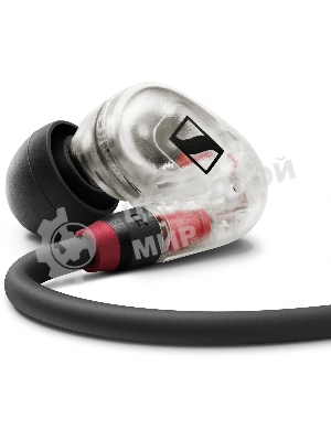 Наушники Sennheiser 508941/ внутриканальные 20-18000Гц съемный кабель 1,3м, 3.5мм 115дБ Ушные вставки трех размеров, прозрачные