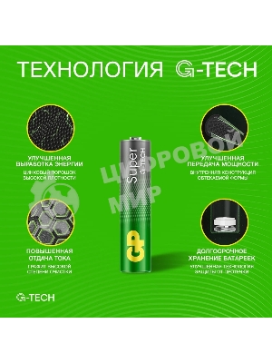 Батарейка GP 24AA21-2CRSBC4 40/160