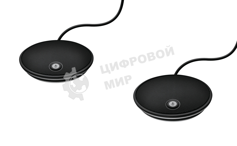 Микрофоны выносные проводные 2 шт. (989-000171) для Logitech ConferenceCam Group 