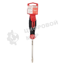 Отвертка шлицевая Rexant SL 5х100 мм, трехкомпонентная рукоятка, сталь S2