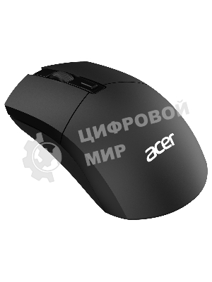 Комплект клавиатура+мышь Acer OKR120 беспроводной, USB, 1600 DPI, чёрный