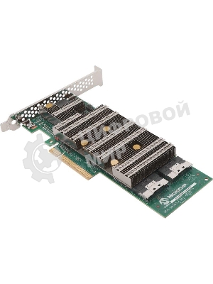 Контроллер Adaptec Microchip SmartRAID 3258-16i/e 24G SAS adapter, 16 Gbps NVMe Gen 4, 24 Gbps SAS-4, and 6 Gbps SATA full tri-mode SAS/SATA/ NVMe adapters, 8-lane (x8) PCIe Gen 4 host interface