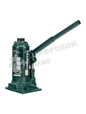 Домкрат гидравлический Сибртех бутылочный, 5т, 180-340 мм, в пластиковом кейсе