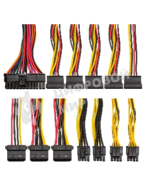 Блок питания ExeGate UNS800, 800W, (ATX, SC, 12cm fan, 24pin, 2x(4+4)pin, 2xPCI-E, 5xSATA, 3xIDE, кабель 220V 1,8м с защитой от выдергивания)