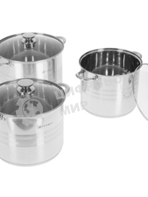 Кастрюля Zeidan Z-50291 5,0 л со сливом - 5.0 л (O22 см), нерж. сталь, внутренняя – матовая полировка, снаружи - комбинированная полировка, шкала литража, стеклянная крышка со сливом, 3-х СЛОЙНОЕ КАПСУЛИРОВАННОЕ ДНО. Подарочная упаковка с пластиковой ручкой.